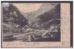 GORGES DE MOUTIER - TRAIN - BAHN - B ( PLI EN HAUT ) - Moutier