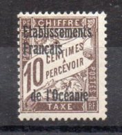 Océanie Taxe  N°2 Neuf Charniere - Postage Due