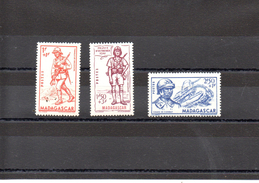 MADAGASCAR 1941 N° 226 / 8 ** - Unused Stamps