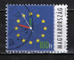 UNGHERIA - 2004 - VERSO L'INGRESSO DELL'UNGHERIA NELLA'UNIONE EUROPEA - USATO - Used Stamps