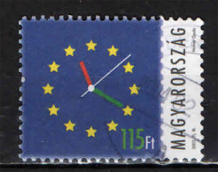 UNGHERIA - 2003 - VERSO L'INGRESSO DELL'UNGHERIA NELL'UNIONE EUROPEA - USATO - Used Stamps