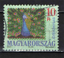 UNGHERIA - 2001 - PAVONE - USATO - Gebraucht