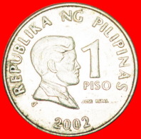 § SUN: PHILIPPINES ★ 1 PISO 2002! LOW START★ NO RESERVE! Rizal (1861-1896) - Filippine