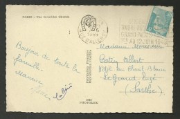 FRANKERS SECAP / PARIS XV - Rue D'alleray / Centenaire Timbre....grand Palais....juin 1949 - Mechanische Stempels (reclame)