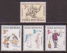 Tschech.Rep.  83-86 , Xx  (P 1599) - Unused Stamps