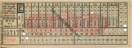 BVG Berlin Köthener Strasse 17 - Fahrschein 1934 - Europa