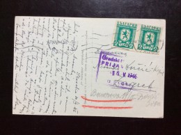 BULGARIA  PLOVDIV    1946 - Storia Postale