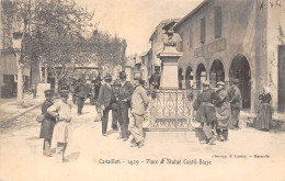 84-CAVAILLON- PLACE DE STATUE CASTIL-BLAZE - Cavaillon