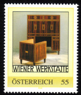 ÖSTERREICH 2097 ** Schreibschrank / Entwurf Koloman Moser, Wiener Werkstätte - PM Personalized Stamps MNH - Personalisierte Briefmarken