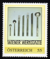 ÖSTERREICH 2097 ** Besteck Für Lili U. Ritz Waerndorf Entwurf J. Hoffmann Wiener Werkstätte - PM Personalized Stamps MNH - Personnalized Stamps
