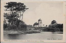 CPA Moulin à Vent écrite Bréal Sous Montfort - Molinos De Viento