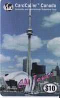 TARJETA DE CANADA DE CU TOWER $10 DE CARD CALLER  (NUEVA-MINT) - Canada