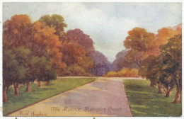 The Avenue, Hampton Court, Gale & Polden Art Postcard - Middlesex