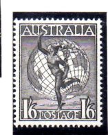 T236 - AUSTRALIA 1956 , Posta Aerea Yvert  N. 8  ***  MNH Senza Filigrana - Ongebruikt