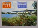 Finnland 944/5 Yt 908/9 Sc 693/4 Fa 946/7 Maximumkarte MK/MC, EUROPA/CEPT 1984, Brücken - Tarjetas – Máximo