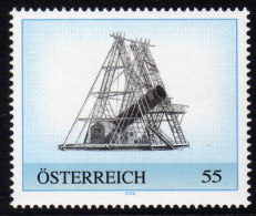 ÖSTERREICH 2009 ** Astronomie, HERSCHEL Spiegelteleskop - PM Personalized Stamp MNH - Timbres Personnalisés