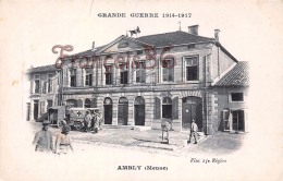 (55) Ambly - La Grande Guerre 1914-18 WW1 - Mairie Hotel De Ville - Croix Rouge - Other Municipalities