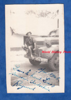 Photo Ancienne - PAKSé ( Laos ) - Portrait D'un Militaire Français Sur Son Camion En Indochine - Mai 1946 - Truck - Asia