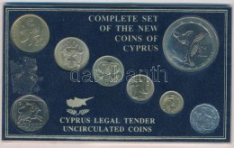 Ciprus 1983-1996. 1/2c-1Å (8xklf) Forgalmi Szett Eredeti Tokban T:1
Cyprus 1983-1996. 1/2 Cent - 1 Pound (8xdiff)... - Unclassified