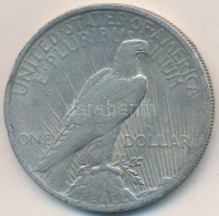 Amerikai Egyesült Államok 1922. 1$ Ag 'Peace' T:2-,3 Ph. USA 1922. 1 Dollar Ag 'Peace' C:VF,F Edge... - Unclassified