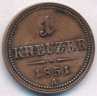 1851A 1kr Cu T:1- Karc
1851A 1 Kreuzer Cu C:AU Scratch
Krause KM#2185 - Unclassified