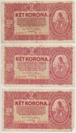 1920. 2K (6x) Mindegyik Csillagos Sorszámmal T:III,III-
Adamo K7/1e - Unclassified