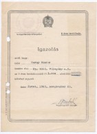 1949. '5 éves Tervkölcsön' Igazolás 1000Ft NévértékÅ±... - Non Classificati