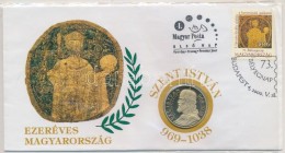 2000. 'Szt. István 969-1038 / Ezeréves Magyarország' 73. Bélyegnap, Cu-Ni-Zn... - Unclassified