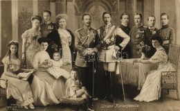 ** T2 Unsere Kaiserfamilie / Wilhelm II, Kronprinz Wilhelm, Auguste Victoria - Unclassified