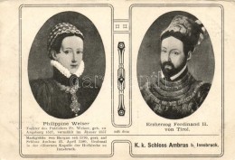 ** T2/T3 Philippine Welser, Die Schlossherrin Von Ambras, Erzherzog Ferdinand II. Von Tirol; Art Nouveau - Unclassified