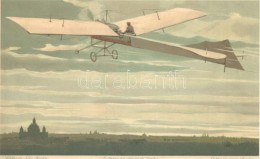 * T2 Latham über Berlin; Meissner & Buch, Aeroplane Serie 1715. / Latham's Aeroplane Above Berlin, Litho - Non Classificati