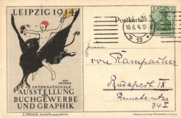 T2 1914 Leipzig Internationale Ausstellung Für Buchgewerbe Und Graphik, Bugra / Bookpublishing And Graphic... - Non Classificati