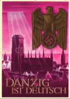* T1/T2 1940 Danzig Ist Deutsch! NS Propaganda Ga. So. Stpl S: Gottfried Klein - Non Classificati