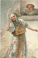 ** T2 Moderne Russische Meister / Russian Art Postcard, T.S.N. R.M. No. 107. S: S. Solomko - Non Classificati