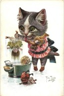 ** T2 Cat, Toys, T. S. N. Serie 1730 (6. Dess.) S: Arthur Thiele - Unclassified