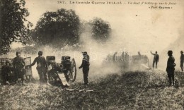 * T1/T2 1914-1915 Un Duel D'Artillerie Sur Le Front / French Army, Artillery In Battle - Unclassified