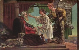 T2 Die Heilung Des Tobias / The Healing Of Tobias, Biblische Bilder Nr. 11.605. Judaica - Non Classificati
