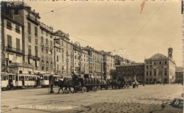 ** T2 Genova, Piazza Caricamento  / Square, Trams - Non Classificati