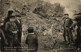 ** T2 1910 Etna, Eruzione, Fronte Di Lava, Contrada Fraddiavolo / Eruption, Lava - Unclassified