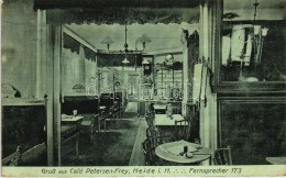 T2 Heide In Holstein, Café Petersen-Frey; Verlag A. Caspersen - Non Classificati