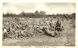 ** T1/T2 Nisko, Gefangene Russen; Kilophot Wien Nr. 157. / Military WWI, Russian POWs - Non Classificati