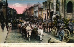 ** T2 Lublin, Einrücken österr.-ungar. Soldaten / Entry Of The K.u.K. Troops - Non Classificati