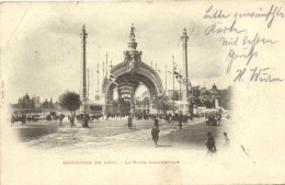 T3 1900 Paris, Exposition, La Porte Monumentale / Gate, Exhibition (small Tear) - Non Classificati