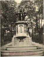 ** T2 Brussels, Bruxelles; Statue Of The Counts D'Egmont And De Hornes (17,8 Cm X 13,6 Cm) - Unclassified