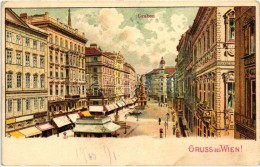 T4 Vienna, Wien; Graben, Litho (b) - Non Classificati