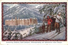 T2/T3 Semmering, Hotel Panhans, Wintersportplatz / Hotel, Winter Sport Field - Non Classificati
