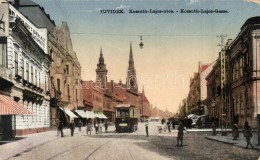 ** T2/T3 Újvidék, Novi Sad; Kossuth Lajos Utca, Villamos, Bútorház / Street, Tram,... - Non Classificati