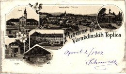 T2/T3 VarasdfürdÅ‘, Varazdinskih-Toplica, Warasdin-Töplitz; Litho (EB) - Non Classificati