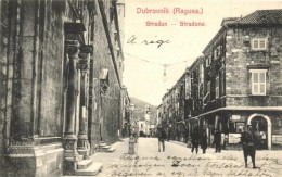 * T1/T2 Dubrovnik, Ragusa; Utcarészlet / Street - Non Classificati