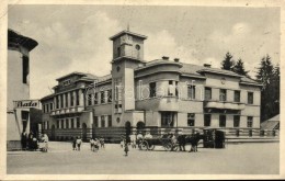 T3 Szolyva, Svalová; Bata, Városháza, Toronyóra / Shop, Town Hall, Clock Tower (fa) - Non Classificati